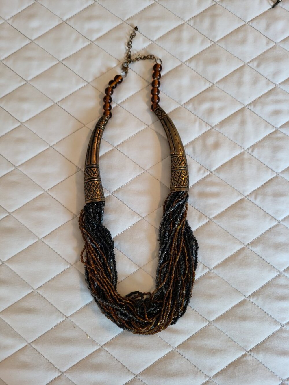 Vintage costume jewelry set - 5 necklaces - Picture 5 of 6